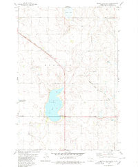 Senger Lake South North Dakota Historical topographic map, 1:24000 scale, 7.5 X 7.5 Minute, Year 1979