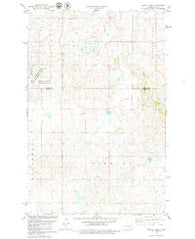Senior Lake North Dakota Historical topographic map, 1:24000 scale, 7.5 X 7.5 Minute, Year 1978