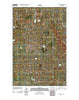 Senior Lake North Dakota Historical topographic map, 1:24000 scale, 7.5 X 7.5 Minute, Year 2011