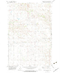 Sentinel Butte SE North Dakota Historical topographic map, 1:24000 scale, 7.5 X 7.5 Minute, Year 1979