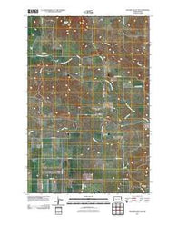 Sentinel Butte SE North Dakota Historical topographic map, 1:24000 scale, 7.5 X 7.5 Minute, Year 2011