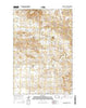Sentinel Butte SE North Dakota Current topographic map, 1:24000 scale, 7.5 X 7.5 Minute, Year 2014