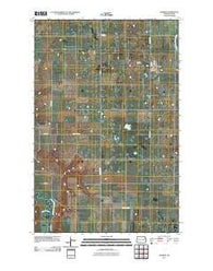 Sharon North Dakota Historical topographic map, 1:24000 scale, 7.5 X 7.5 Minute, Year 2011