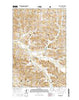 Sheep Creek North Dakota Current topographic map, 1:24000 scale, 7.5 X 7.5 Minute, Year 2014