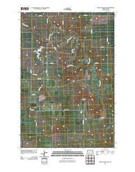 Sheep Creek Dam North Dakota Historical topographic map, 1:24000 scale, 7.5 X 7.5 Minute, Year 2011
