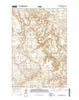 Sheep Creek Dam North Dakota Current topographic map, 1:24000 scale, 7.5 X 7.5 Minute, Year 2014