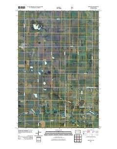 Sheldon North Dakota Historical topographic map, 1:24000 scale, 7.5 X 7.5 Minute, Year 2011