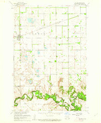 Sheldon North Dakota Historical topographic map, 1:24000 scale, 7.5 X 7.5 Minute, Year 1960