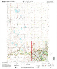 Sheldon North Dakota Historical topographic map, 1:24000 scale, 7.5 X 7.5 Minute, Year 1998