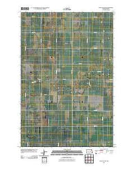 Sheldon NW North Dakota Historical topographic map, 1:24000 scale, 7.5 X 7.5 Minute, Year 2011