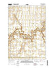 Sheldon NW North Dakota Current topographic map, 1:24000 scale, 7.5 X 7.5 Minute, Year 2014