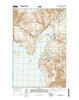 Shell Creek Bay North Dakota Current topographic map, 1:24000 scale, 7.5 X 7.5 Minute, Year 2014
