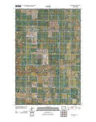 Sherbrooke North Dakota Historical topographic map, 1:24000 scale, 7.5 X 7.5 Minute, Year 2011