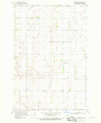 Sherbrooke North Dakota Historical topographic map, 1:24000 scale, 7.5 X 7.5 Minute, Year 1968