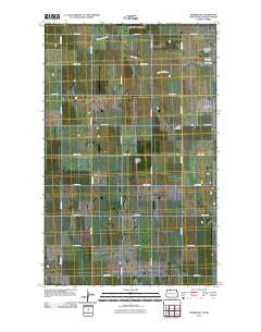 Sherwood North Dakota Historical topographic map, 1:24000 scale, 7.5 X 7.5 Minute, Year 2011