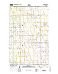 Sherwood North Dakota Current topographic map, 1:24000 scale, 7.5 X 7.5 Minute, Year 2014