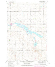Sheyenne Lake North Dakota Historical topographic map, 1:24000 scale, 7.5 X 7.5 Minute, Year 1950