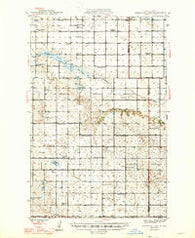 Sheyenne Lake North Dakota Historical topographic map, 1:62500 scale, 15 X 15 Minute, Year 1947