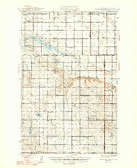 Sheyenne Lake North Dakota Historical topographic map, 1:62500 scale, 15 X 15 Minute, Year 1947