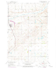Sheyenne North Dakota Historical topographic map, 1:24000 scale, 7.5 X 7.5 Minute, Year 1950