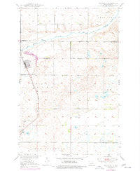 Sheyenne North Dakota Historical topographic map, 1:24000 scale, 7.5 X 7.5 Minute, Year 1950