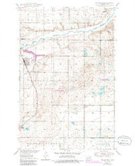Sheyenne North Dakota Historical topographic map, 1:24000 scale, 7.5 X 7.5 Minute, Year 1950