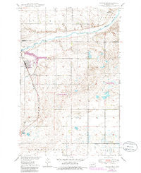 Sheyenne North Dakota Historical topographic map, 1:24000 scale, 7.5 X 7.5 Minute, Year 1950