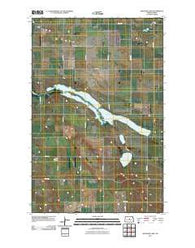 Sheyenne Lake North Dakota Historical topographic map, 1:24000 scale, 7.5 X 7.5 Minute, Year 2011