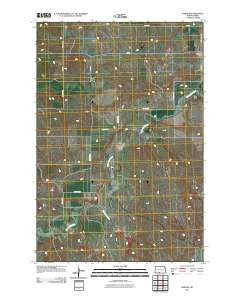 Shields North Dakota Historical topographic map, 1:24000 scale, 7.5 X 7.5 Minute, Year 2011