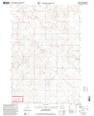 Shields SW North Dakota Historical topographic map, 1:24000 scale, 7.5 X 7.5 Minute, Year 1998