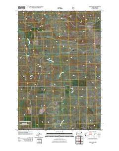 Shields SW North Dakota Historical topographic map, 1:24000 scale, 7.5 X 7.5 Minute, Year 2011