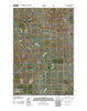 Shields SW North Dakota Historical topographic map, 1:24000 scale, 7.5 X 7.5 Minute, Year 2011