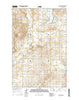 Sibley Butte North Dakota Current topographic map, 1:24000 scale, 7.5 X 7.5 Minute, Year 2014