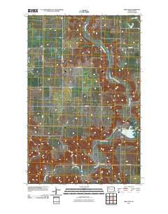 Sikes Dam North Dakota Historical topographic map, 1:24000 scale, 7.5 X 7.5 Minute, Year 2011