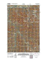 Skaar North Dakota Historical topographic map, 1:24000 scale, 7.5 X 7.5 Minute, Year 2011