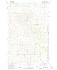 Skaar North Dakota Historical topographic map, 1:24000 scale, 7.5 X 7.5 Minute, Year 1974