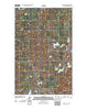 Skjermo Lake North Dakota Historical topographic map, 1:24000 scale, 7.5 X 7.5 Minute, Year 2011
