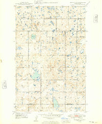 Smoky Butte North Dakota Historical topographic map, 1:24000 scale, 7.5 X 7.5 Minute, Year 1948