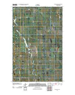 Snyder Lake North Dakota Historical topographic map, 1:24000 scale, 7.5 X 7.5 Minute, Year 2011