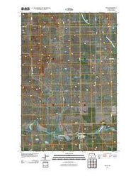 Solen North Dakota Historical topographic map, 1:24000 scale, 7.5 X 7.5 Minute, Year 2011