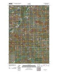 Solen SW North Dakota Historical topographic map, 1:24000 scale, 7.5 X 7.5 Minute, Year 2011