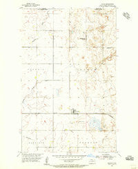 Souris North Dakota Historical topographic map, 1:24000 scale, 7.5 X 7.5 Minute, Year 1954