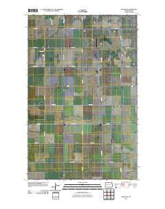 Souris SW North Dakota Historical topographic map, 1:24000 scale, 7.5 X 7.5 Minute, Year 2011