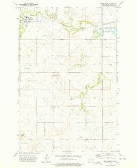 South Heart North Dakota Historical topographic map, 1:24000 scale, 7.5 X 7.5 Minute, Year 1973