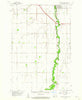 South West Fargo North Dakota Historical topographic map, 1:24000 scale, 7.5 X 7.5 Minute, Year 1959