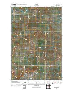 South Heart North Dakota Historical topographic map, 1:24000 scale, 7.5 X 7.5 Minute, Year 2011