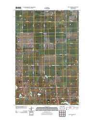 South Prairie North Dakota Historical topographic map, 1:24000 scale, 7.5 X 7.5 Minute, Year 2011