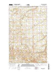 South Prairie North Dakota Current topographic map, 1:24000 scale, 7.5 X 7.5 Minute, Year 2014