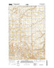 South Prairie North Dakota Current topographic map, 1:24000 scale, 7.5 X 7.5 Minute, Year 2014