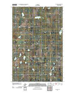 Southam North Dakota Historical topographic map, 1:24000 scale, 7.5 X 7.5 Minute, Year 2011